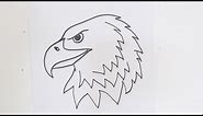 How to Draw an Eagle's Head