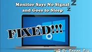 Fix Monitor Says No Signal and Goes to Sleep | Working Tutorial | PC Error Fix