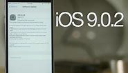 iOS 9.0.2 Fixed bugs and the Lock screen Siri security vulnerability