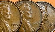 How Much is a 1969 Penny Worth? United States Lincoln One Cent Coins - Lincoln Memorial Reverse