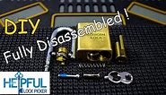 [153] DIY How To Fully Disassemble An American Lock