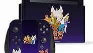 Head Case Designs Officially Licensed Scooby-Doo Where are You? Graphics Vinyl Sticker Gaming Skin Decal Cover Compatible with Nintendo Switch Console & Dock & Joy-Con Controller Bundle