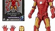 Marvel Hasbro Legends Series 6-inch Scale Action Figure Toy Iron Man Mark 3 Infinity Saga Character, Premium Design and 5 Accessories