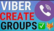 How To Create A Group On Viber