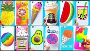 12 DIY PHONE CASES (Food-inspired) | Easy & Cute Phone Projects & iPhone Hacks