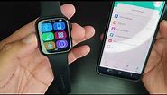 i8 Pro Max Smartwatch unboxing and setup