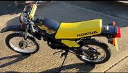 Honda MT50 SJ - Walk Around and Short Ride Out (Classic Motorcycle)