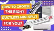 How to Choose The BEST Ductless Mini-Split System For You! Mitsubishi Ductless!