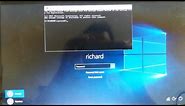 Reset password windows 10 via command prompt CMD