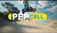 Surf. Stream. Connect. With PEP Cell