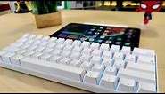 My Favorite New Portable Mechanical Keyboard for iPad Pro... RK-61 Review...