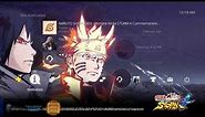 Naruto Shippuden Ultimate Ninja Storm 4 PS4 and PS4 PRO Theme
