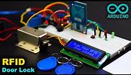 Arduino RFID Door Lock System with LCD Display