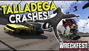 NASCAR TALLADEGA CRASH EJECTS DRIVER! - Next Car Game: Wreckfest Gameplay - Nascar Big One