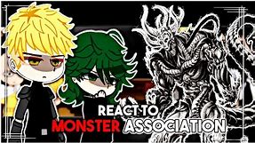S-Class react to Monster Association | Caped Baldy/Cosmic Garou | OnePunchMan