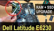 Dell Latitude E6230 HDD to SSD Upgrade | Dell Latitude E6230 Upgrading RAM
