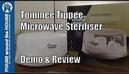 Tommee Tippee Microwave Steriliser Demo & Review. How to use Steam Seriliser (Closer to nature)