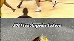 2001 NBA Finals Los Angeles Lakers won the Champion