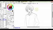 How to Draw Anime: Collared Shirt on an Anime Guy!