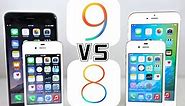 iOS 9 VS iOS 8 on iPhone 6, 5S, 5 & 4S - Which Is Faster?