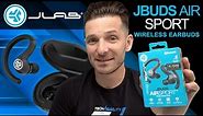 JLab JBuds Air SPORT True Wireless Earbuds Review & Unboxing | Best Over The Earbuds?