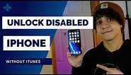 How to unlock a disabled iPhone 12 without iTunes