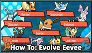 How to Evolve Eevee - A Tutorial