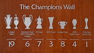 Champions Walls updated with Liverpool's 19th league title