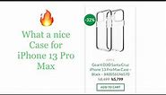 Gear4 D3O Santa Cruz iPhone 13 Pro Max Case – Black