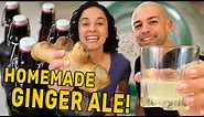 How to Make Homemade Ginger Ale Soda with Real Ginger | The Fermentation Adventure