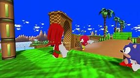 SONIC AND KNUCKLES MEET CLASSIC KNUCKLES AND SONIC IN VR CHAT