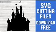 Disney Castle Svg Free Cut File for Cricut