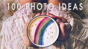 100 CREATIVE PHOTOGRAPHY IDEAS AT HOME (using what you have)