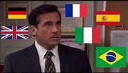 The Office "NO GOD PLEASE NO" in different languages