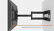 mount-it! Dual TV Wall Mount with Extension MI-392