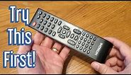 How to Fix Any Hitachi TV Remote in 1 Minute (Power Button or Other Buttons Not Working)