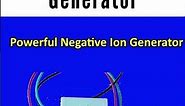 Negative Ion Generator For DIY Static Grass Applicator Flock Box Anion Generator Powerful #shorts