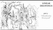 How to Draw a Gothic Graveyard