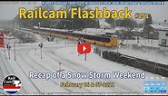 Railcam Flashback #251 Snow Storm Darcy