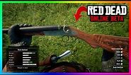 Red Dead Online DLC Update - NEW Weapons! Evans Repeater, Rare Shotgun & Jawbone Knife! (RDR2 1.06)