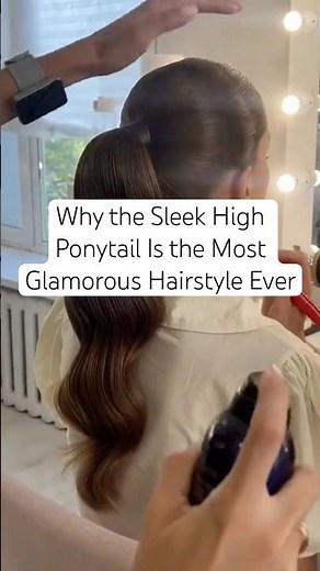 The Secret to a Perfect High Ponytail
