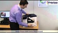 Xerox Phaser 6600 Colour Laser Printer Walkaround