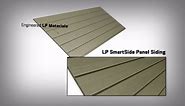 LP SmartSide LP SmartSide 76 Series Cedar Texture Panel OC Engineered Treated Wood Siding 4 in. Application as 4 ft. x 8 ft. 25831