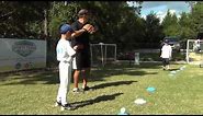 Learning How to Throw the Baseball Correctly (7 & 8 year olds)