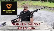 Noreen BN36X3 AR Platform in 30-06 Review, This is a very interesting rifle in a classic caliber.