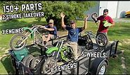We Found 3 Kawasaki KX80s in BOXES | Can they Run & Ride Again?
