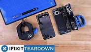 iFixit Shares iPhone 14 Teardown, Praises New Design With Easily Removable Display and Back Glass