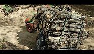 IMT 509 4x4 izvlacenje drva iz sume