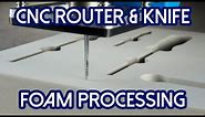 CNC Router Cutting Foam for Tool Control (AXYZ Trident)