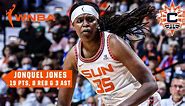 Jonquel Jones' 19 PTS and 8 REB lead the Sun to a playoff win over the Wings | WNBA on ESPN